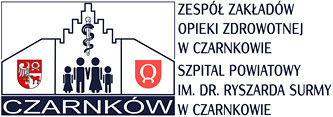 Logo ZZOZ Szpital Powiatowy im. doktora Ryszarda Surmy w Czarnkowie